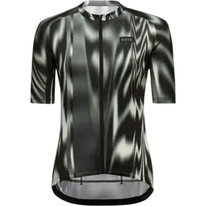 GORE Wear Spirit Paint Fietsshirt Korte Mouwen Zwart/Grijs Dames