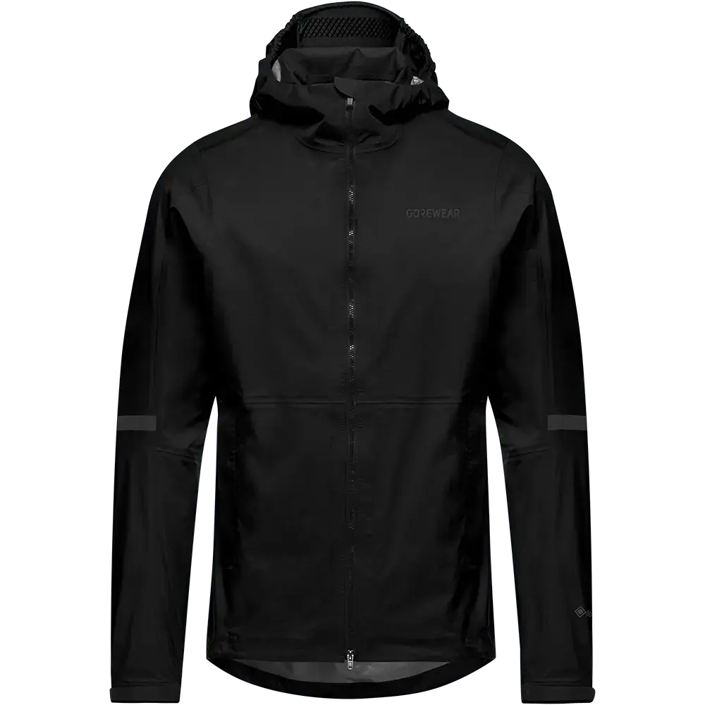 GORE Wear Lupra GTX Hooded Fietsjack Zwart Heren
