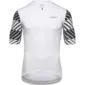 GORE Wear Swiftride Optical Fietsshirt Korte Mouwen Wit/Zwart Heren