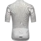 GORE Wear Spirit Moire Fietsshirt Korte Mouwen Wit/Grijs Heren