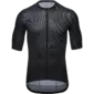 GORE Wear Spirit Moire Fietsshirt Korte Mouwen Zwart/Grijs Heren
