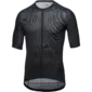 GORE Wear Spirit Moire Fietsshirt Korte Mouwen Zwart/Grijs Heren