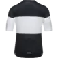 GORE Wear Spirit Stripes Fietsshirt Korte Mouwen Zwart/Wit Heren