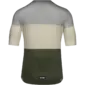 GORE Wear Spirit Stripes Fietsshirt Korte Mouwen Grijs/Beige Heren