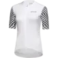 GORE Wear Swiftride Optical Fietsshirt Korte Mouwen Wit/Zwart Dames