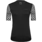 GORE Wear Swiftride Optical Fietsshirt Korte Mouwen Zwart/Wit Dames