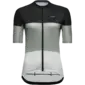 GORE Wear Spirit Stripes Fietsshirt Korte Mouwen Zwart/Grijs Dames
