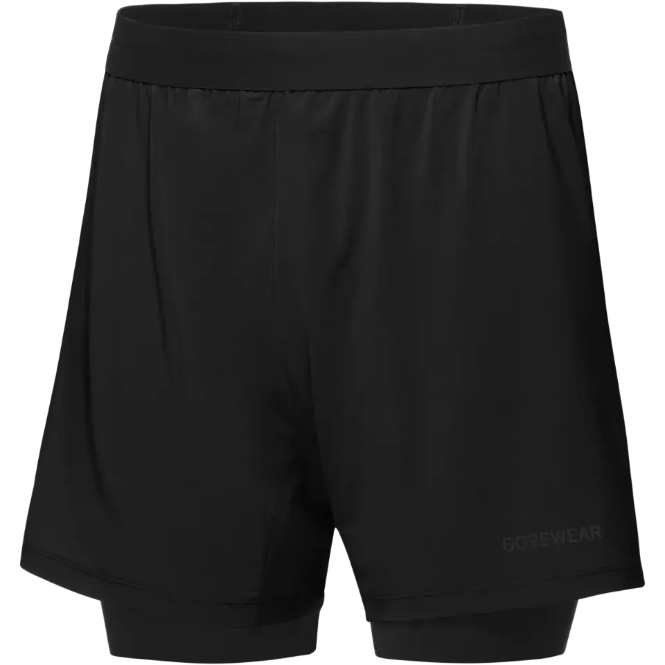GORE Wear Concurve 5” 2in1 Hardloopbroek Kort Zwart Heren