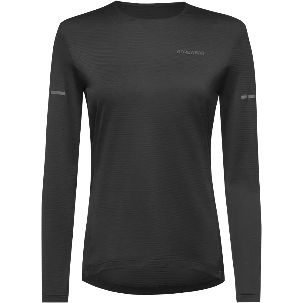 GORE Wear Contest 2.0 Hardloopshirt Lange Mouwen Zwart Dames