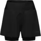 GORE Wear Concurve 2in1 Hardloopbroek Kort Zwart Dames