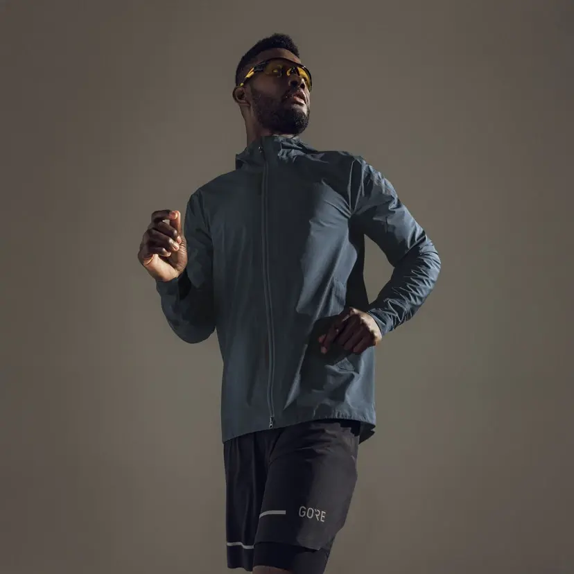 GORE Wear Concurve GTX LE4 Hardloopjack Grijs Heren