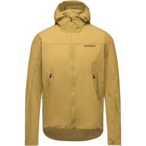 GORE Wear Fernflow Hooded Windjack Geel Heren