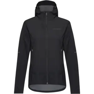 GORE Wear Fernflow Hooded Windjack Zwart Dames