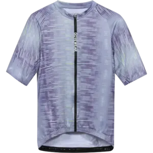 GORE Wear Spinshift Pixel Fietsshirt Korte Mouwen Paars/Grijs Heren