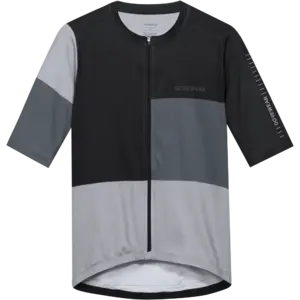 GORE Wear Swiftride Block Fietsshirt Korte Mouwen Zwart/Grijs Heren