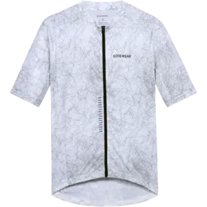 GORE Wear Spirit Neuro Fietsshirt Korte Mouwen Wit/Grijs Heren