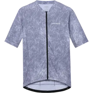 GORE Wear Spirit Neuro Fietsshirt Korte Mouwen Paars/Grijs/Wit Heren