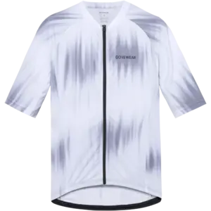 GORE Wear Spirit Pulse Fietsshirt Korte Mouwen Wit/Grijs Heren