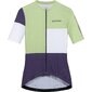 GORE Wear Swiftride Block Fietsshirt Korte Mouwen Groen/Wit/Paars Dames