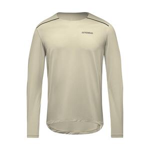 GORE Wear Contest 2.0 Hardloopshirt Lange Mouwen Beige Heren