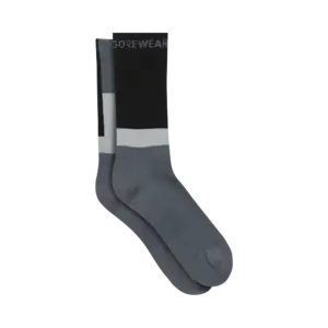 GORE Wear Essential Block Sokken Grijs/Zwart
