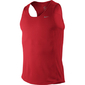 Nike Miler Singlet Team University Red/Reflective Silver Heren