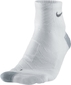 Nike Elite Running Cushion Qua White/Grey Sokken Unisex