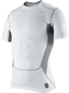 Nike Hypercool Comp SS Top 1.2 White/Matte Silver Heren