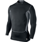 Nike Hyperwarm DF Max Comp Mock Zwart/Grijs Heren
