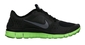 Nike Free Run+ 3 Zwart/Groen Heren Hardloopschoen