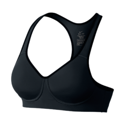 Nike Pro Rival Sport BH Zwart