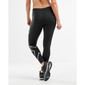 2XU Core Compressiebroek Lang Zwart/Zilver Dames