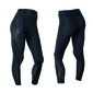 2XU Mid-Rise Compressiebroek Lang Zwart/Zilver Dames