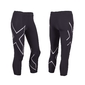 2XU Core Compression 7/8 Broek Zwart/Zilver Dames