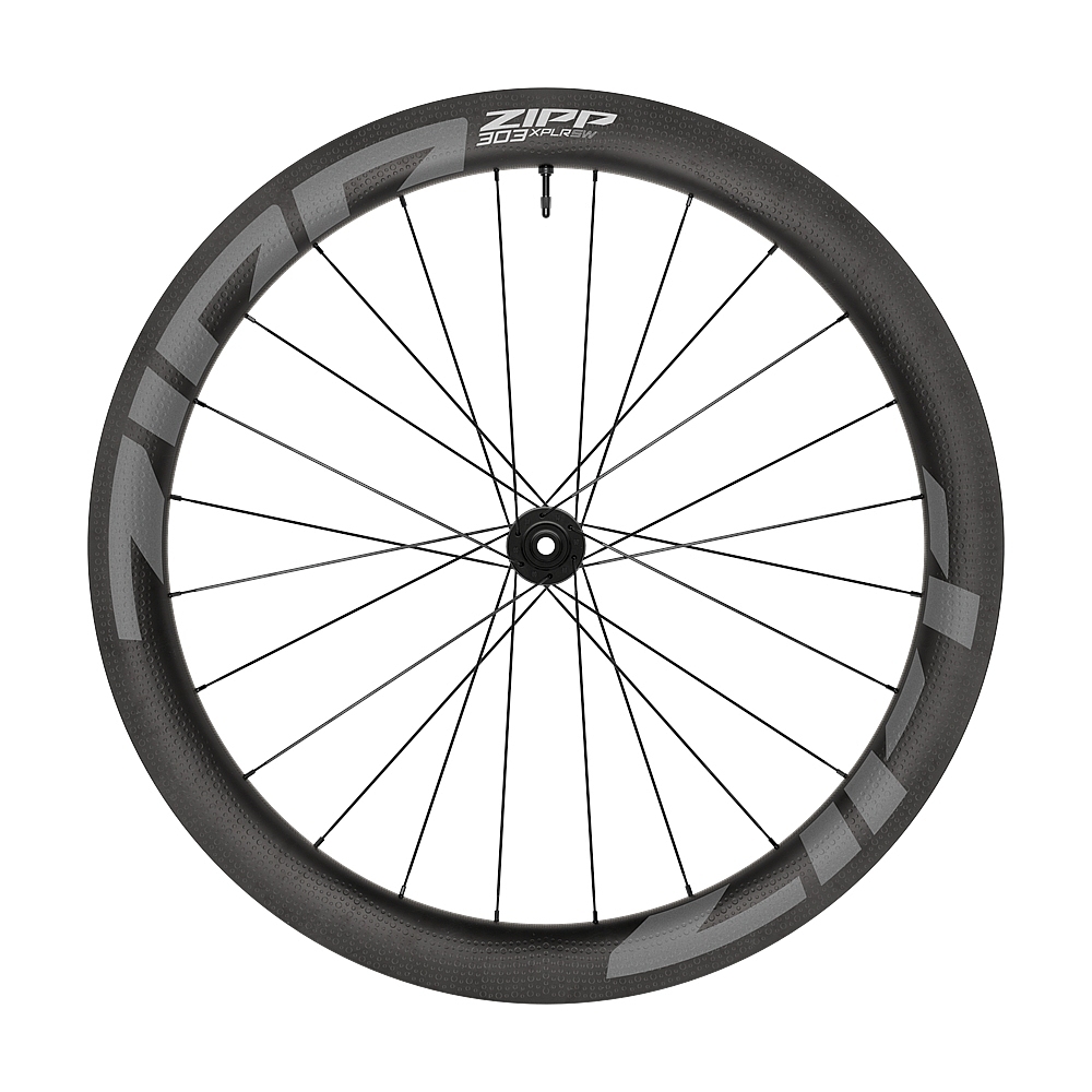 ZIPP 303 XPLR SW A1 Tubeless Disc Carbon Voorwiel Zwart