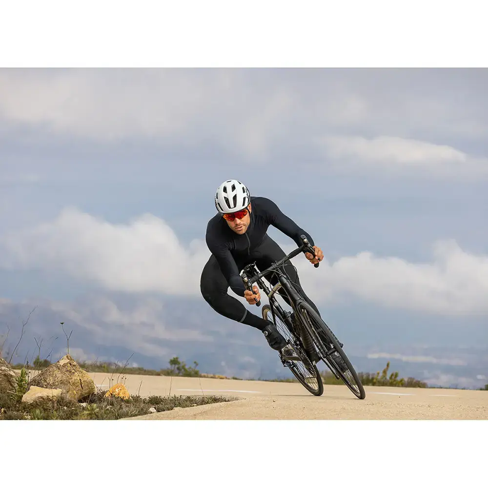 Lazer Strada KinetiCore Race Fietshelm Wit/Zwart