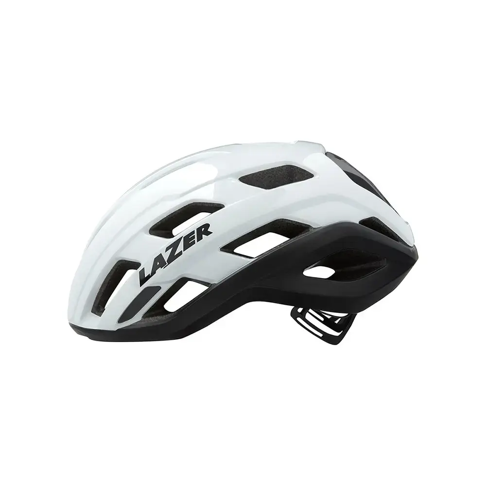Lazer Strada KinetiCore Race Fietshelm Wit/Zwart
