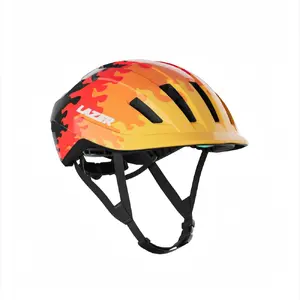 Lazer J1 KinetiCore Kinder Fietshelm Vlammen
