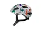 Lazer Pnut KinetiCore Kinder Fietshelm Wit/Dinosaurus