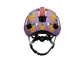 Lazer Pnut KinetiCore Kinder Fietshelm Paars/Sinaasappel