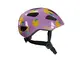 Lazer Pnut KinetiCore Kinder Fietshelm Paars/Sinaasappel