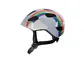Lazer Pnut KinetiCore Kinder Fietshelm Wit/Rainbow