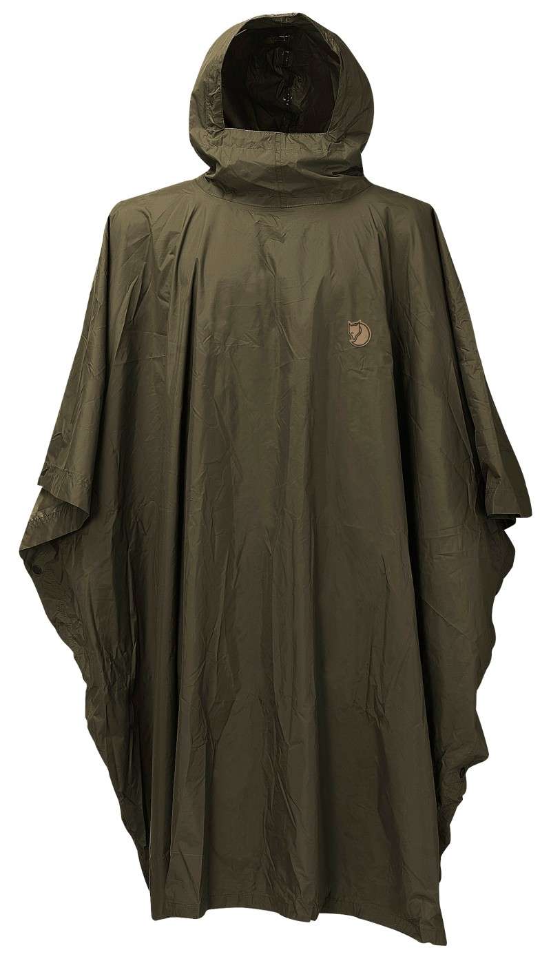 Fjällräven Poncho Groen