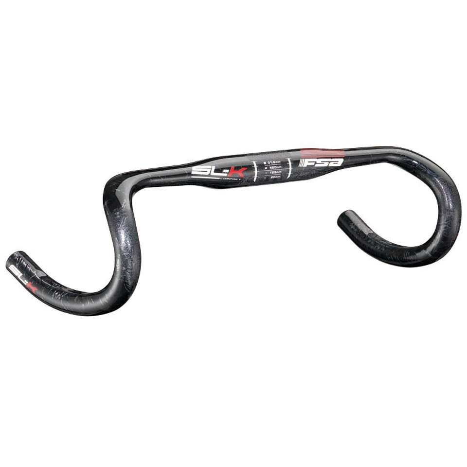 FSA SL-K Compact UD Carbon Racestuur 31.8mm Zwart/Rood