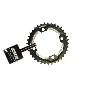 FSA Pro MTB Steek 104 D10 Pin 12mm Kettingblad Zwart