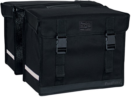 Fastrider Canvas tas 65.5 Liter Zwart