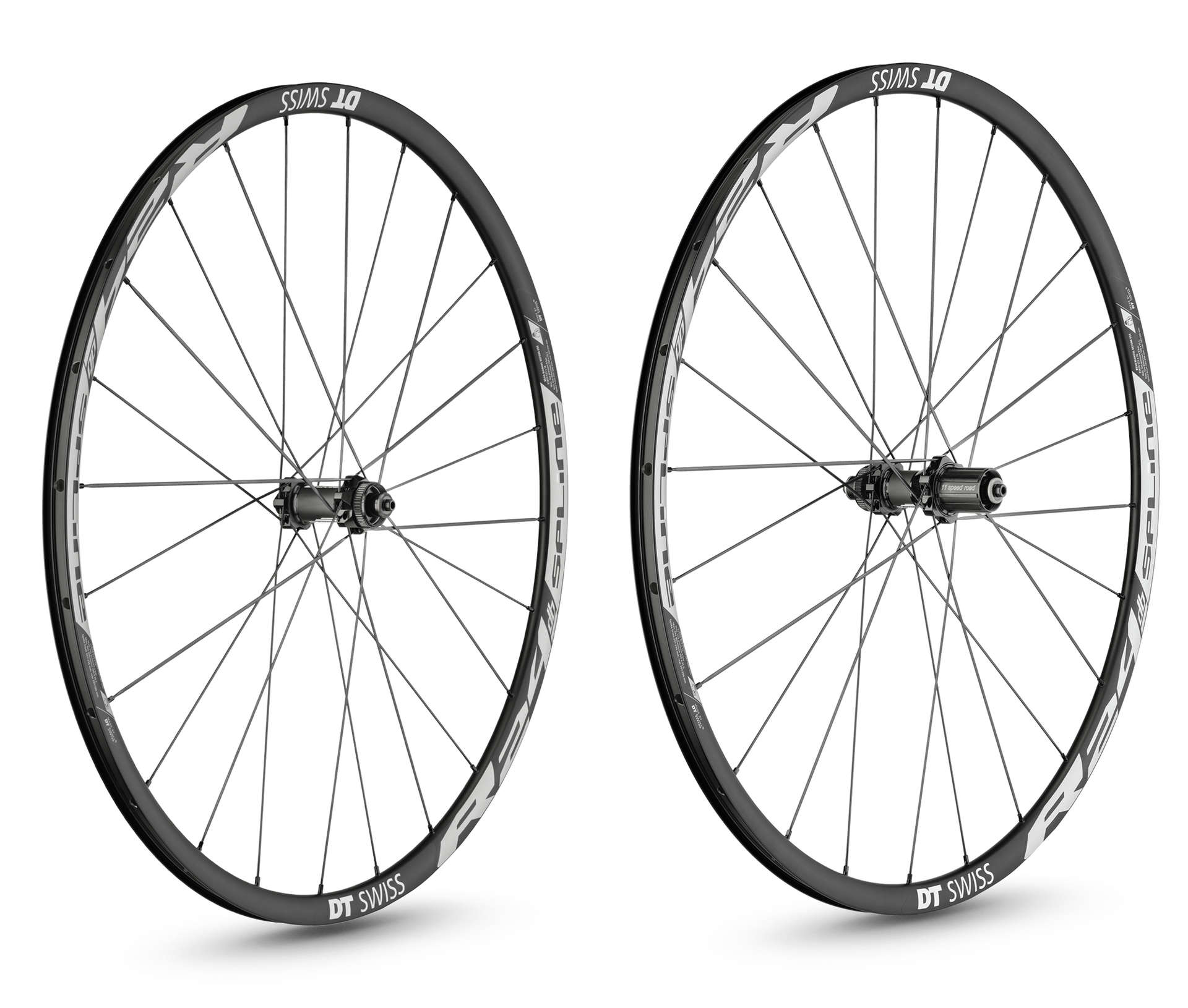 DT Swiss R24 Spline DB Disc Wielset Zwart