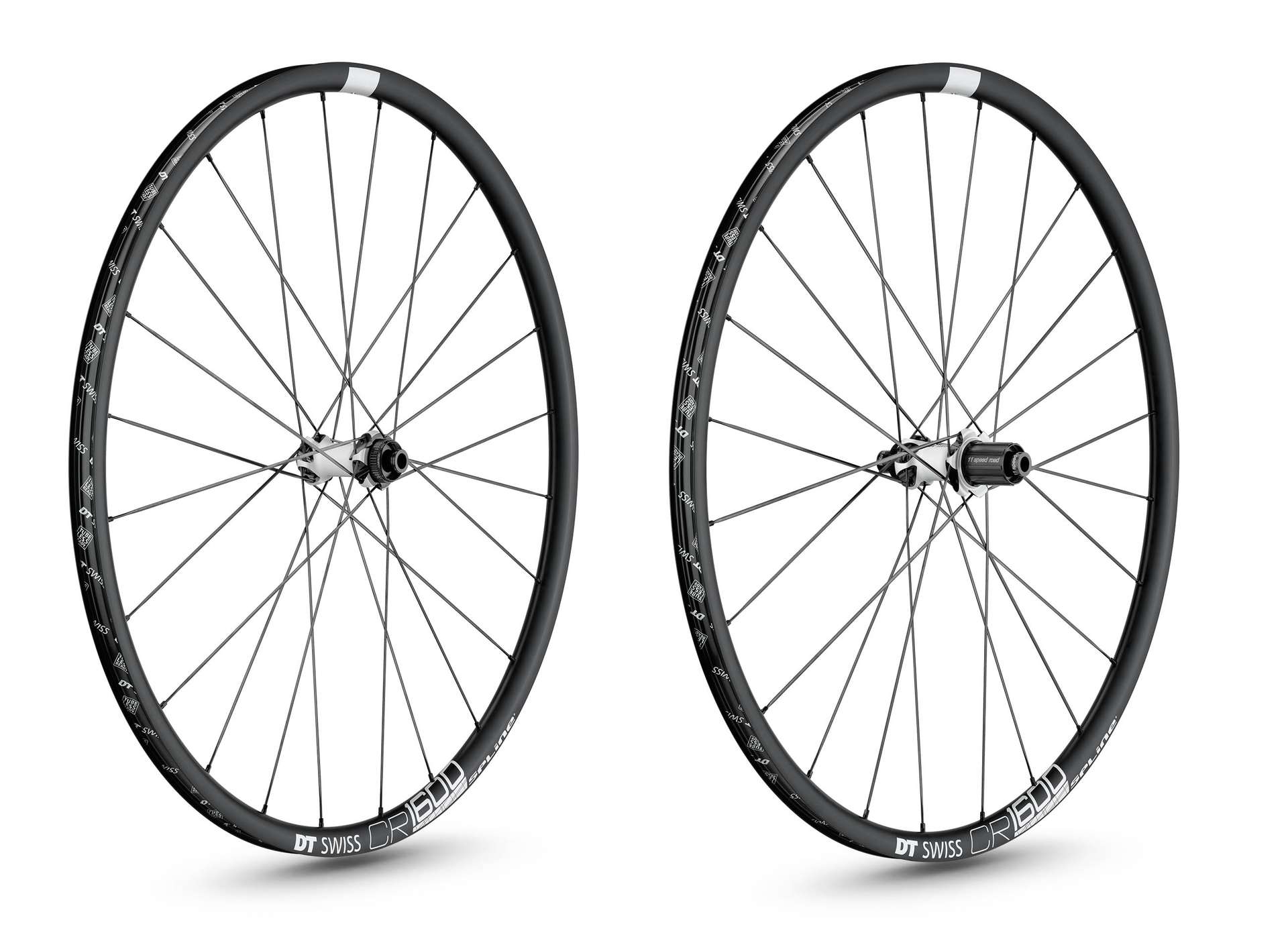 DT Swiss CR 1600 Spline 23 Disc Cross Race Wielset Zwart