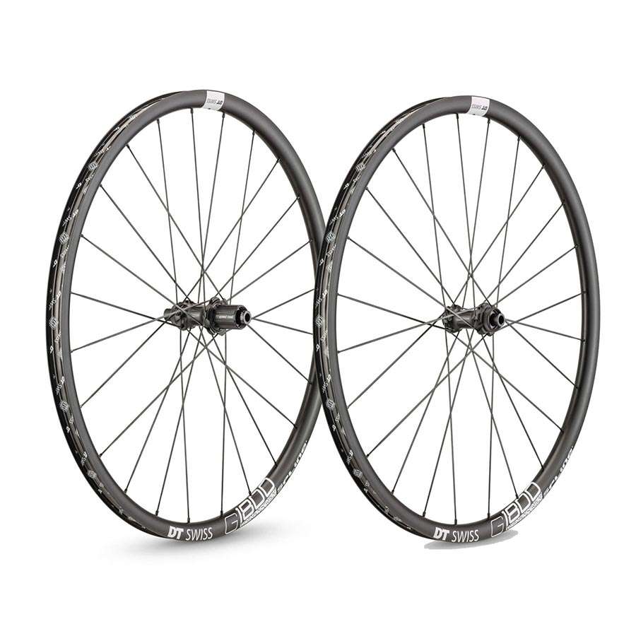 DT Swiss G 1800 Spline 25 Gravel Wielset Zwart