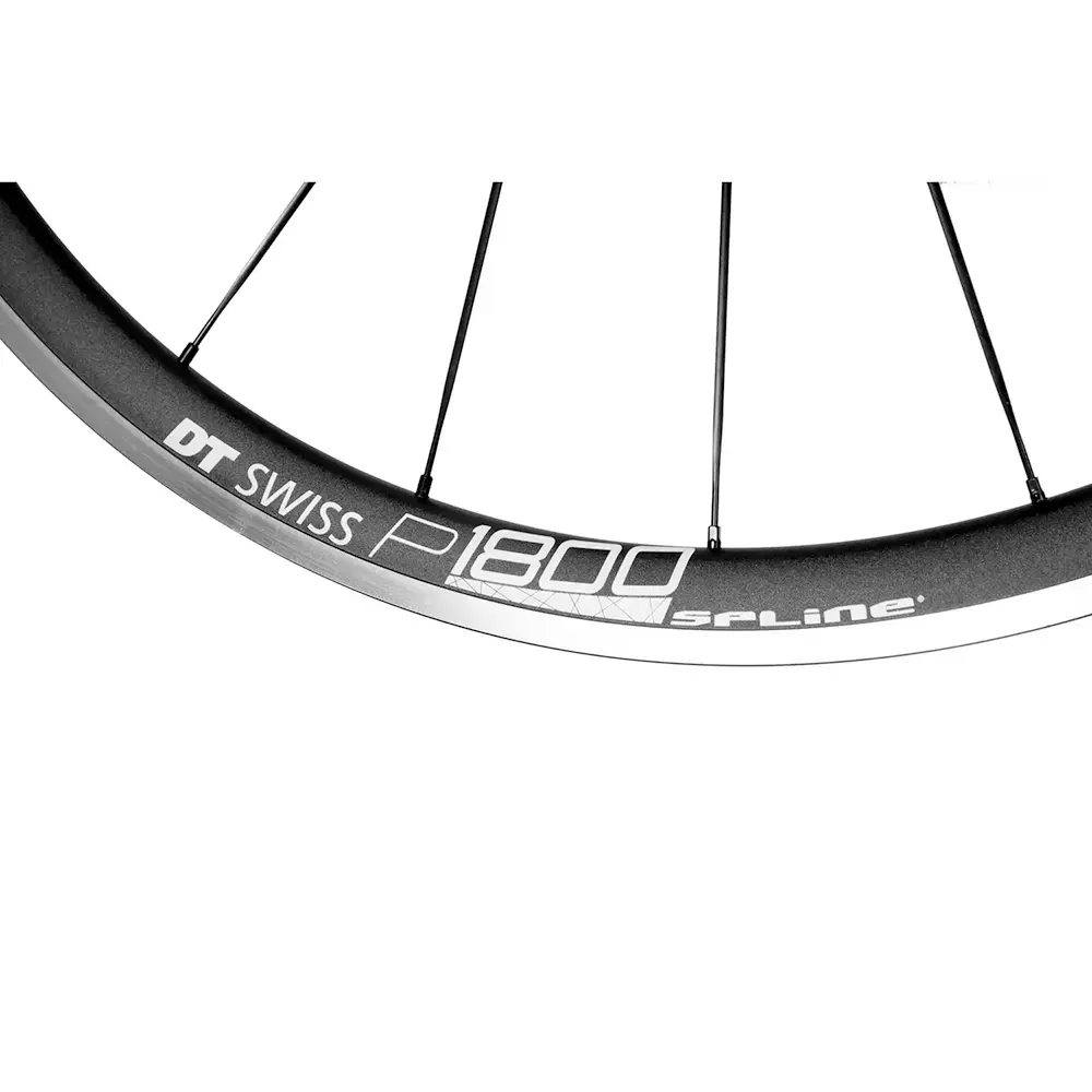DT Swiss P1800 Spline 32 Non Disc Race Wielset Zwart